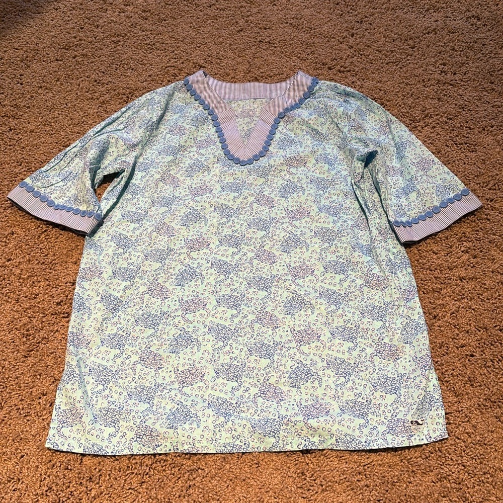 Vineyard Vines Turtle Swim Cover Up Tunic